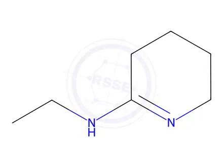 Chemical structure of N-ethyl-3,4,5,6-tetrahydropyridin-2-amine