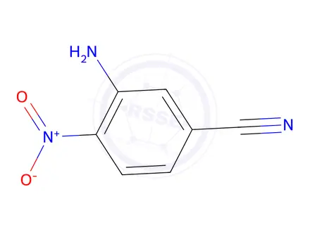 Chemical structure of 3-Amino-4-nitrobenzonitrile