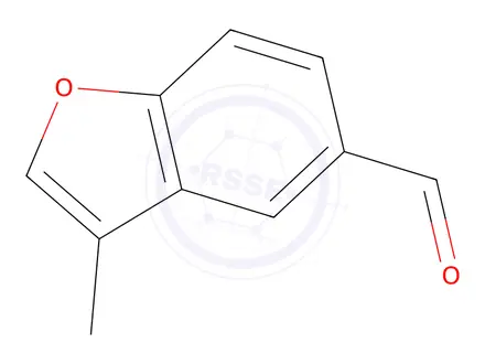 Chemical structure of 3-Methylbenzofuran-5-carbaldehyde