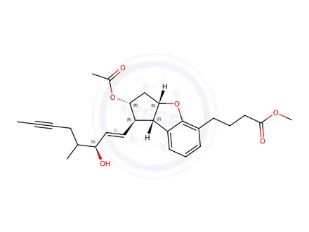 Chemical structure of Beraprost Impurity 55