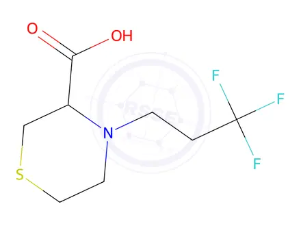 Chemical structure of 4-(3,3,3-Trifluoropropyl)thiomorpholine-3-carboxylic acid