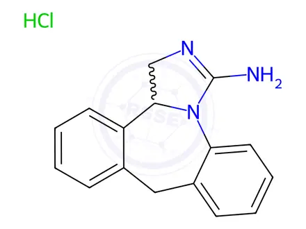 Chemical structure of Epinastine Hydrochloride