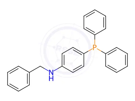 Chemical structure of N-Benzyl-4-(diphenylphosphino)aniline
