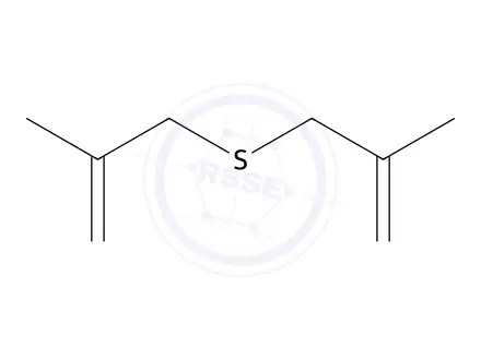 Chemical structure of Dimethallyl sulphide