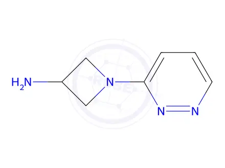 Chemical structure of 1-(Pyridazin-3-yl)azetidin-3-amine
