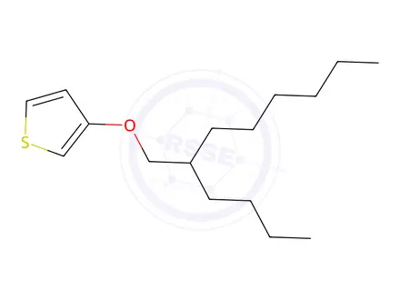 Chemical structure of 3-((2-Butyloctyl)oxy)thiophene