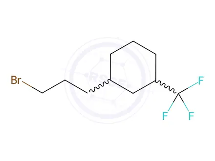 Chemical structure of 1-(3-Bromopropyl)-3-(trifluoromethyl)cyclohexane