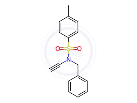 Chemical structure of N-Benzyl-N-ethynyl-4-methylbenzenesulfonamide