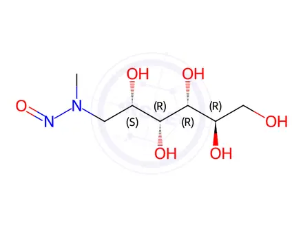 Chemical structure of N-Nitroso Meglumine Impurity 1