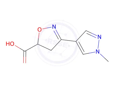 Chemical structure of 3-(1-Methyl-1h-pyrazol-4-yl)-4,5-dihydro-1,2-oxazole-5-carboxylic acid