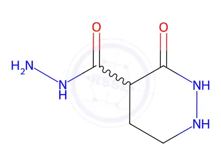 Chemical structure of 3-Oxohexahydropyridazine-4-carbohydrazide
