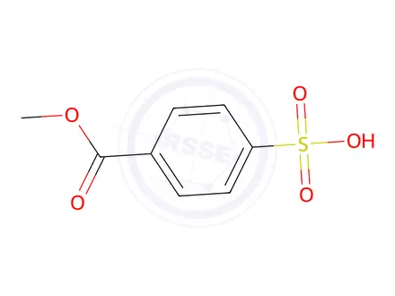 Chemical structure of 4-(Methoxycarbonyl)benzenesulfonic Acid