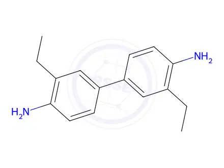 Chemical structure of 3,3'-Diethyl-[1,1'-biphenyl]-4,4'-diamine