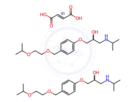 Chemical structure of Bisoprolol for peak identification CRS (Y0000877)