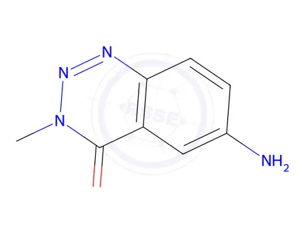 Chemical structure of 6-Amino-3-methyl-1,2,3-benzotriazin-4(3H)-one