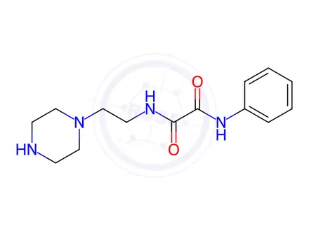 Chemical structure of N1-phenyl-N2-(2-(piperazin-1-yl)ethyl)oxalamide