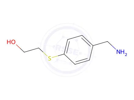 Chemical structure of 2-((4-(Aminomethyl)phenyl)thio)ethan-1-ol