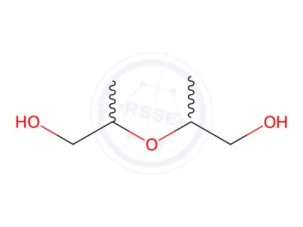 Chemical structure of Bis(1-methyl-2-hydroxyethyl) Ether