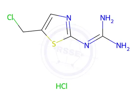 Chemical structure of Famotidine Impurity 10 HCl
