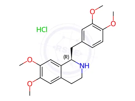 Chemical structure of Atracurium Impurity 7 (R-Tetrahydropapaverine)