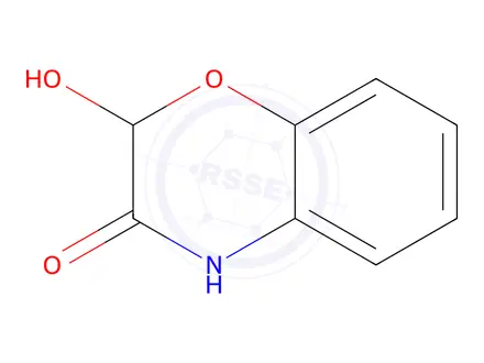 Chemical structure of 2-Hydroxy-3,4-dihydro-2H-1,4-benzoxazin-3-one
