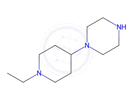 Chemical structure of 1-(1-Ethyl-piperidin-4-yl)-piperazine