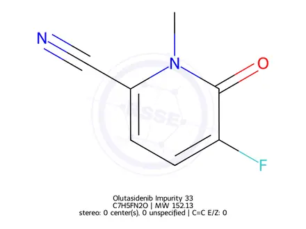 Chemical structure of Olutasidenib Impurity 33