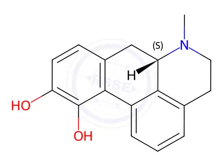 Chemical structure of Apomorphine Impurity 2 ((S)-Apomorphine)