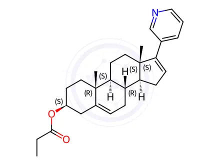 Chemical structure of Abiraterone Acetate Impurity 58