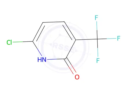 Chemical structure of 6-Chloro-3-(trifluoromethyl)pyridin-2(1H)-one