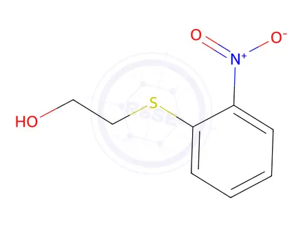 Chemical structure of 2-((2-Nitrophenyl)thio)ethan-1-ol