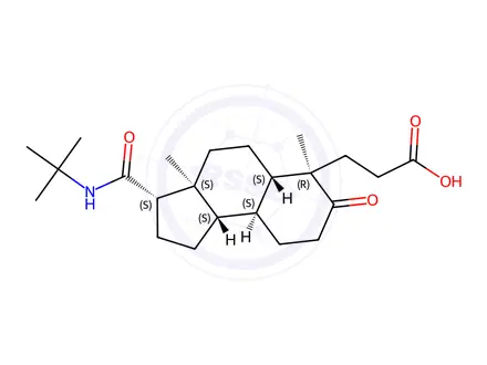 Chemical structure of Finasteride Impurity 25