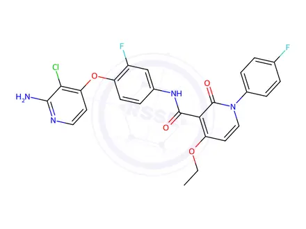 Chemical structure of BMS 777607