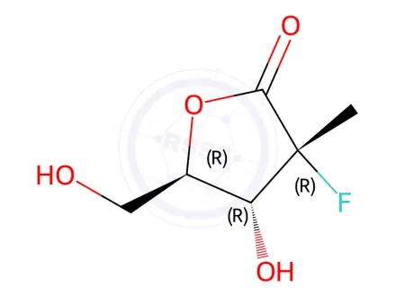 Chemical structure of Sofosbuvir Impurity 122