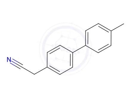 Chemical structure of (4'-Methyl[1,1'-biphenyl]-4-yl) acetonitrile