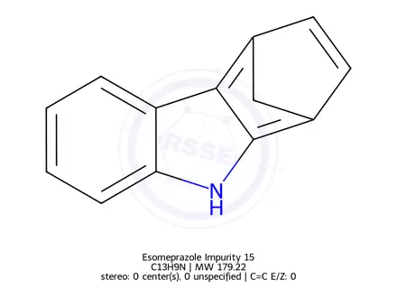 Chemical structure of Esomeprazole Impurity 171