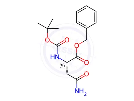 Chemical structure of Boc-​Asn-​OBzl