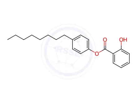 Chemical structure of 4-Octylphenyl Salicylate