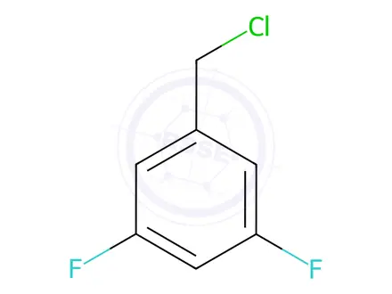 Chemical structure of 3,5-Difluorobenzyl Chloride