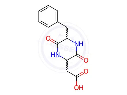 Chemical structure of Aspartame Impurity 11