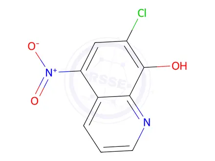 Chemical structure of 7-Chloro-5-nitroquinolin-8-ol