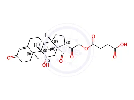 Chemical structure of Aldosterone Impurity 26