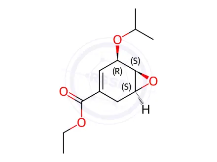 Chemical structure of Oseltamivir Impurity 66
