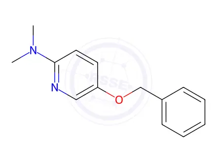 Chemical structure of N,N-Dimethyl-5-phenylmethoxypyridin-2-amine