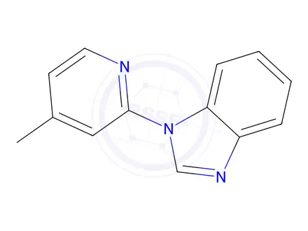 Chemical structure of 1-(4-Methylpyridin-2-yl)-1H-benzo[d]imidazole