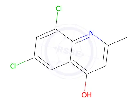 Chemical structure of 6,8-Dichloro-4-hydroxy-2-methylquinoline