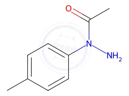 Chemical structure of N-(4-methylphenyl)acetohydrazide