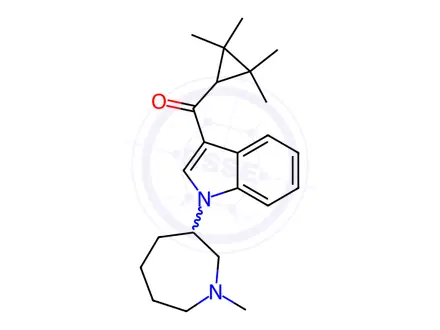 Chemical structure of AB-005 Azepane Isomer