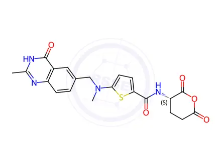 Chemical structure of Raltitrexed Impurity 37