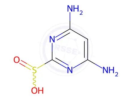 Chemical structure of Methotrexate Impurity 156
